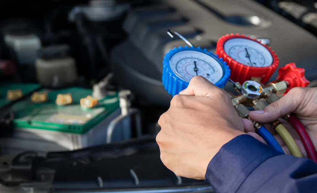 car-air-conditioner-check-and regas-service-at-graham-garage-local-mechanic-in-march-cambridgeshire